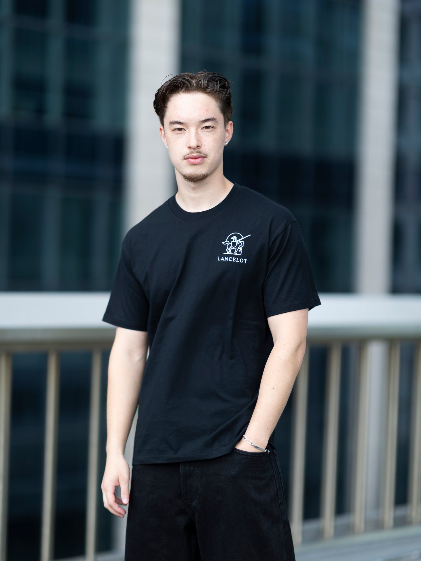 T-SHIRT BLACK KNIGHT - LANCELOT