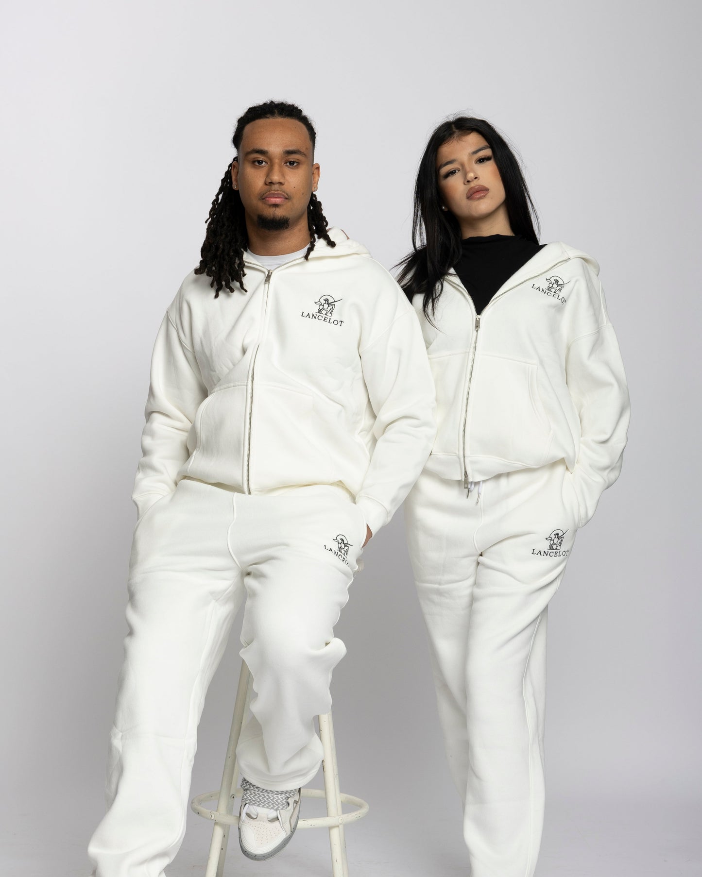 JOGGING BLANC OVERSIZE - LANCELOT