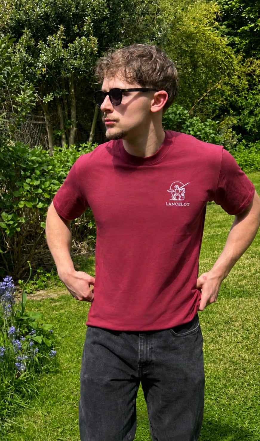 T-SHIRT BORDEAUX LANCELOT