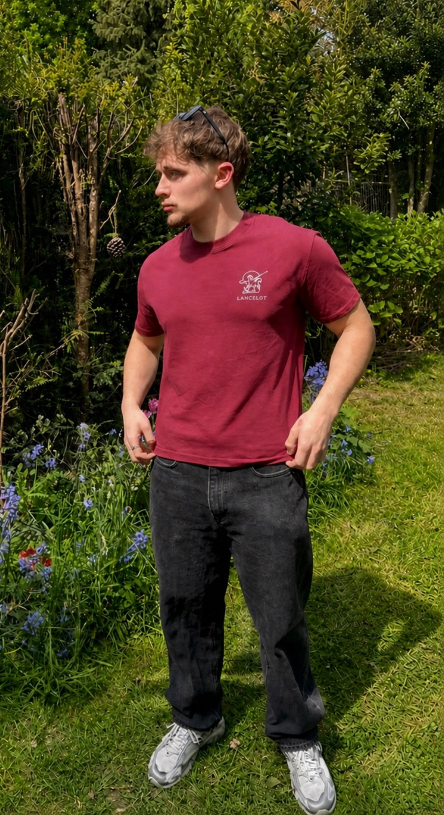 T-SHIRT BORDEAUX LANCELOT