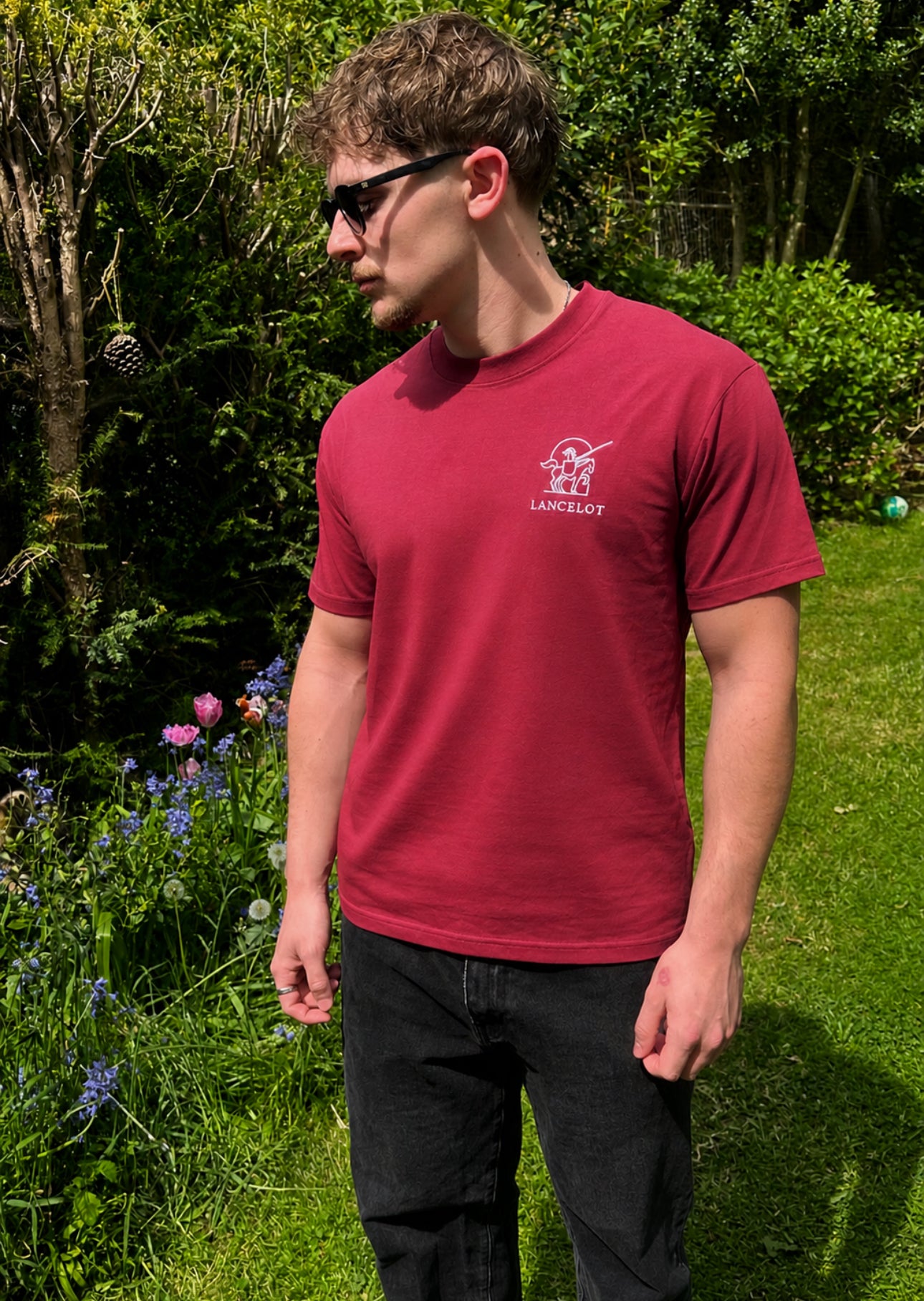 T-SHIRT BORDEAUX LANCELOT
