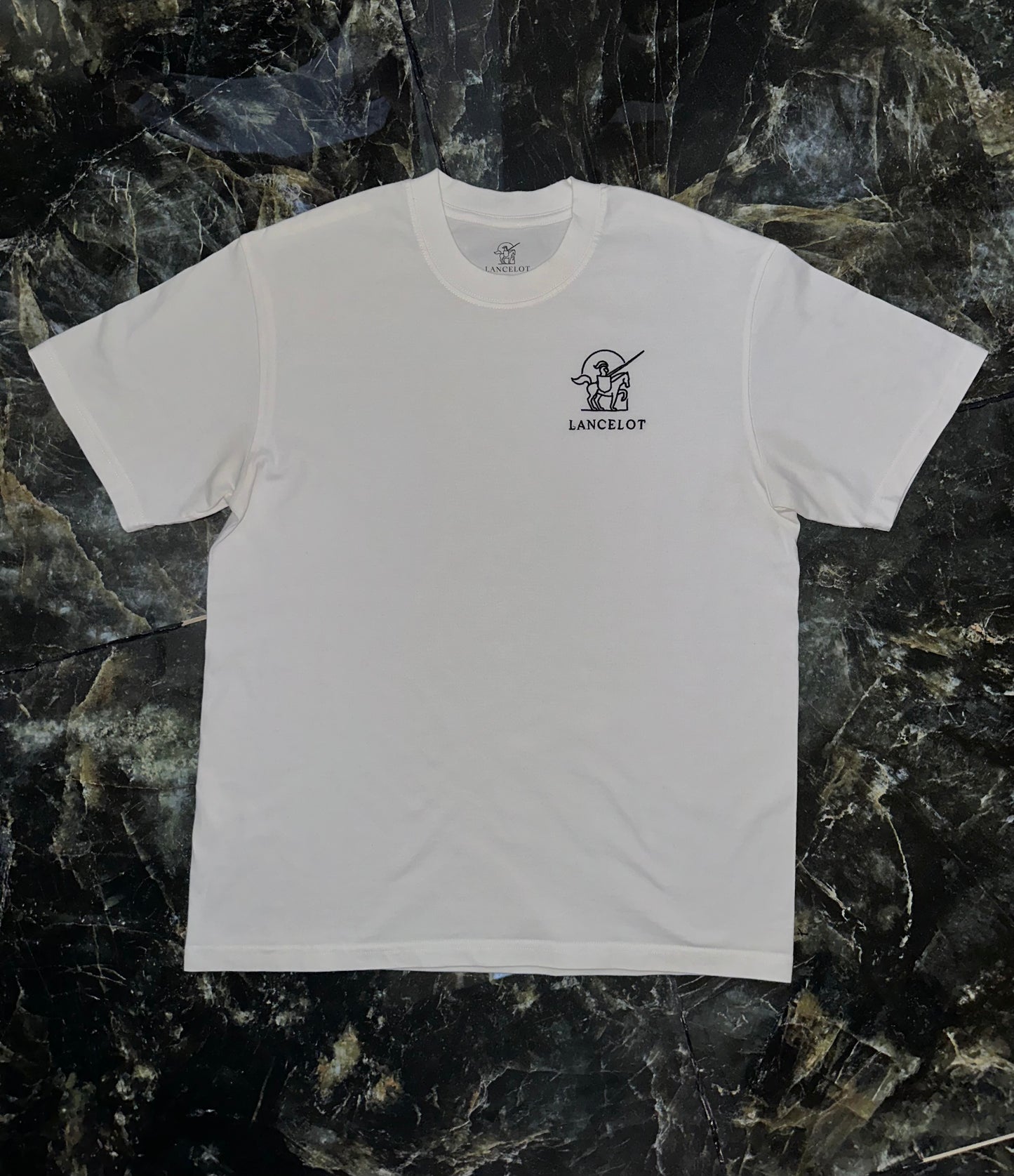 T-SHIRT WHITE KNIGHT - LANCELOT