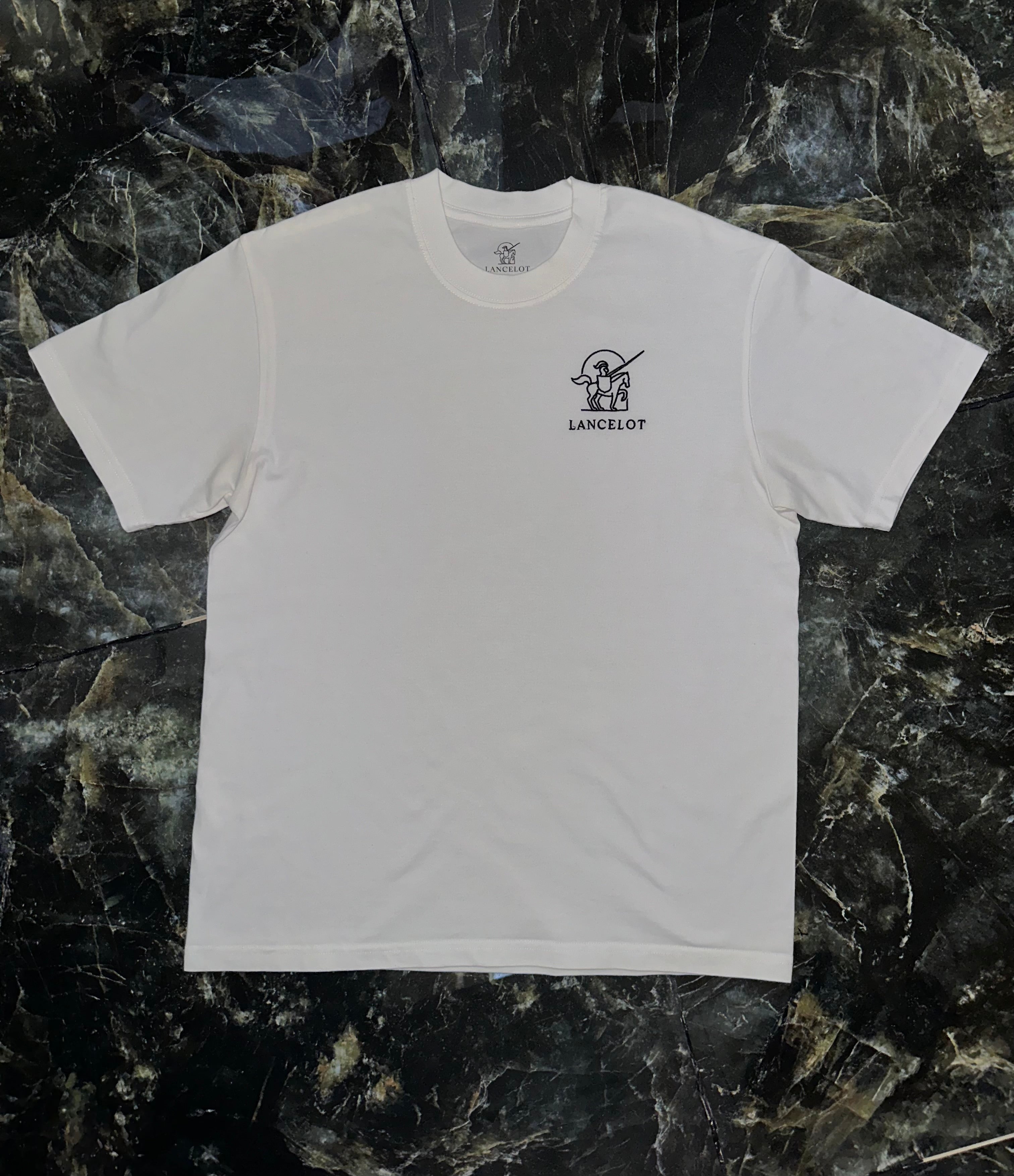 T-SHIRT WHITE KNIGHT - LANCELOT