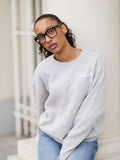 CREWNECK LANCELOT "ETERNAL"  - GRIS CLAIR