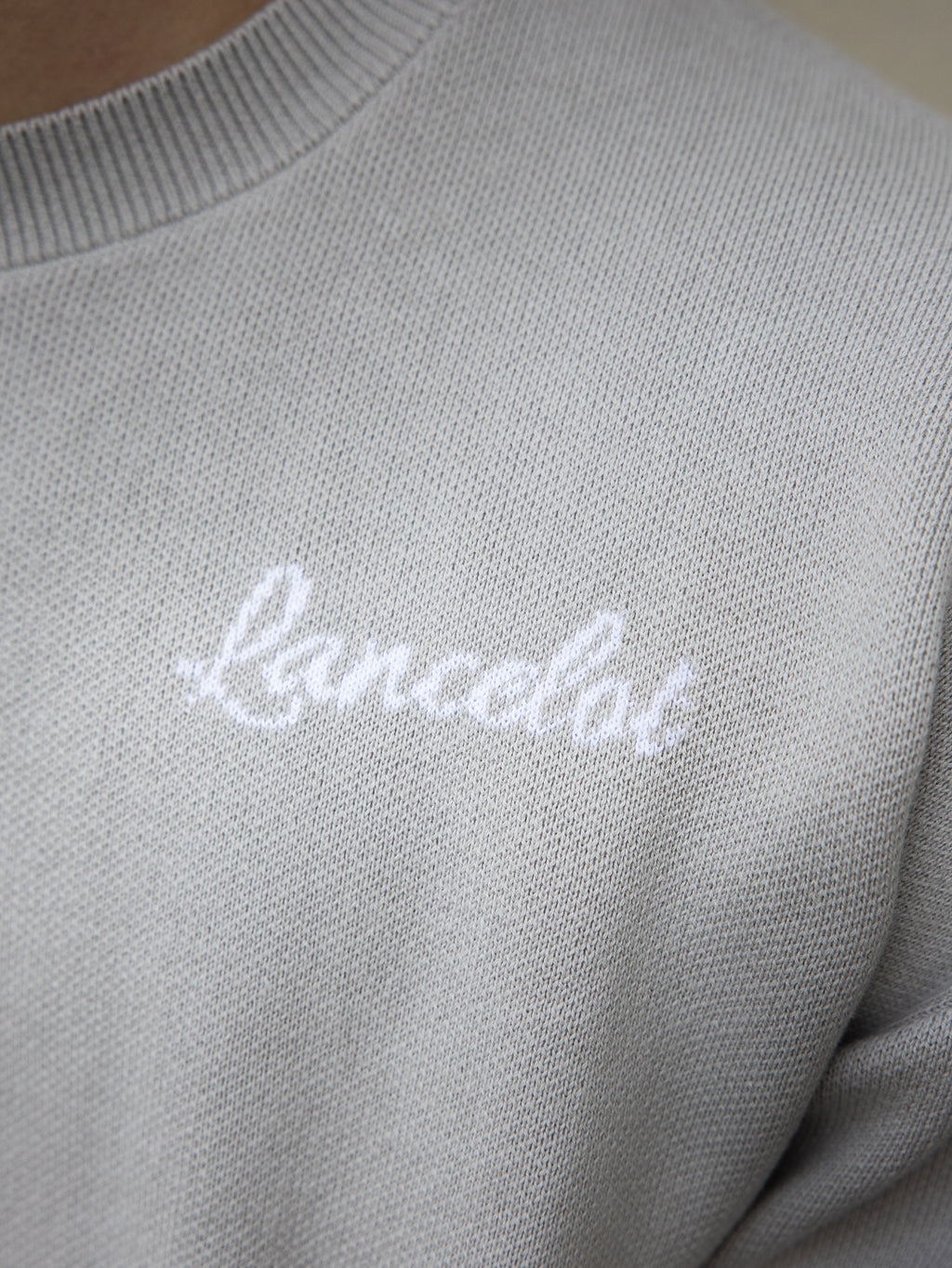 CREWNECK LANCELOT "ETERNAL"  - GRIS CLAIR