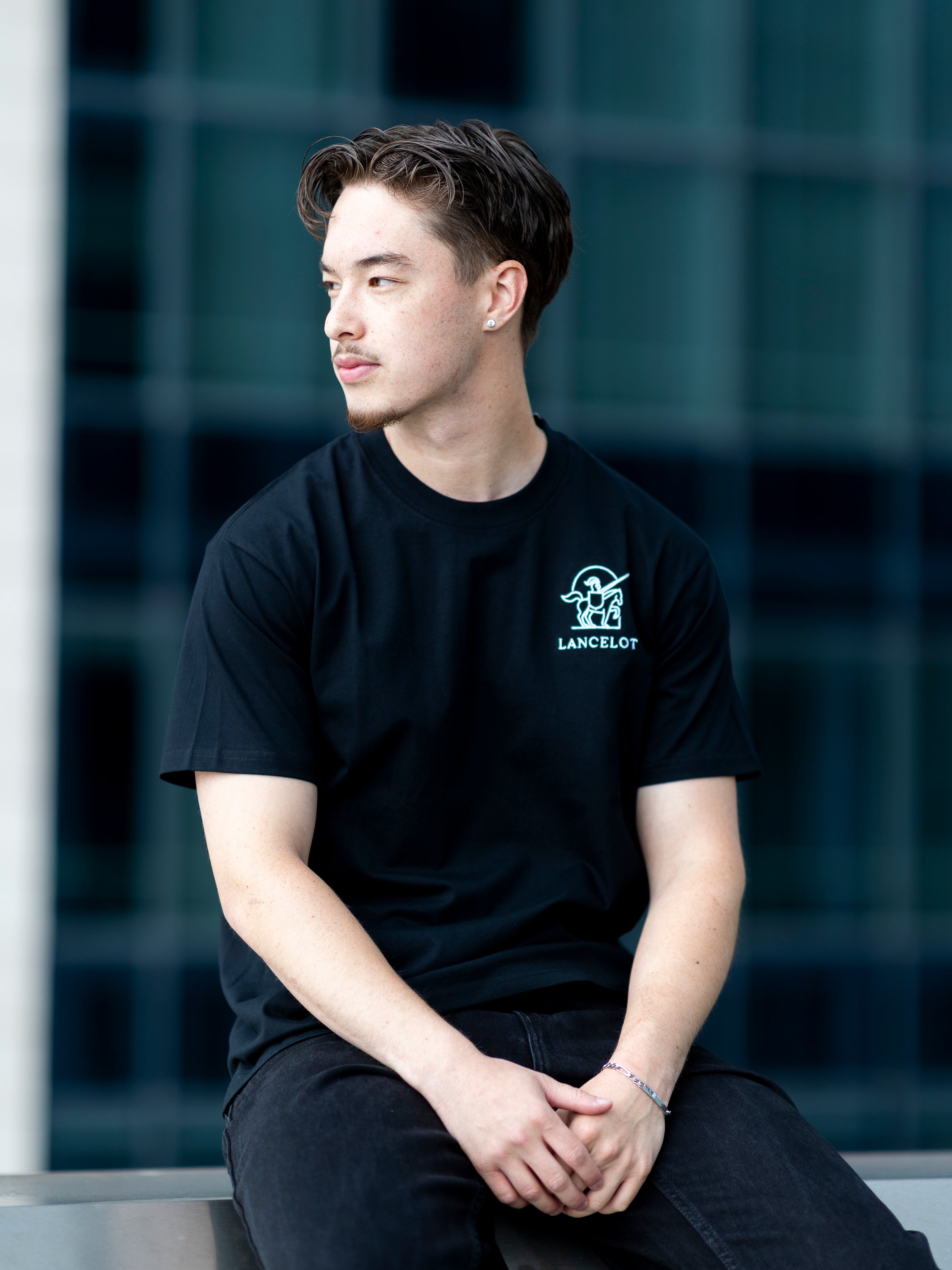 T-SHIRT BLACK KNIGHT - LANCELOT