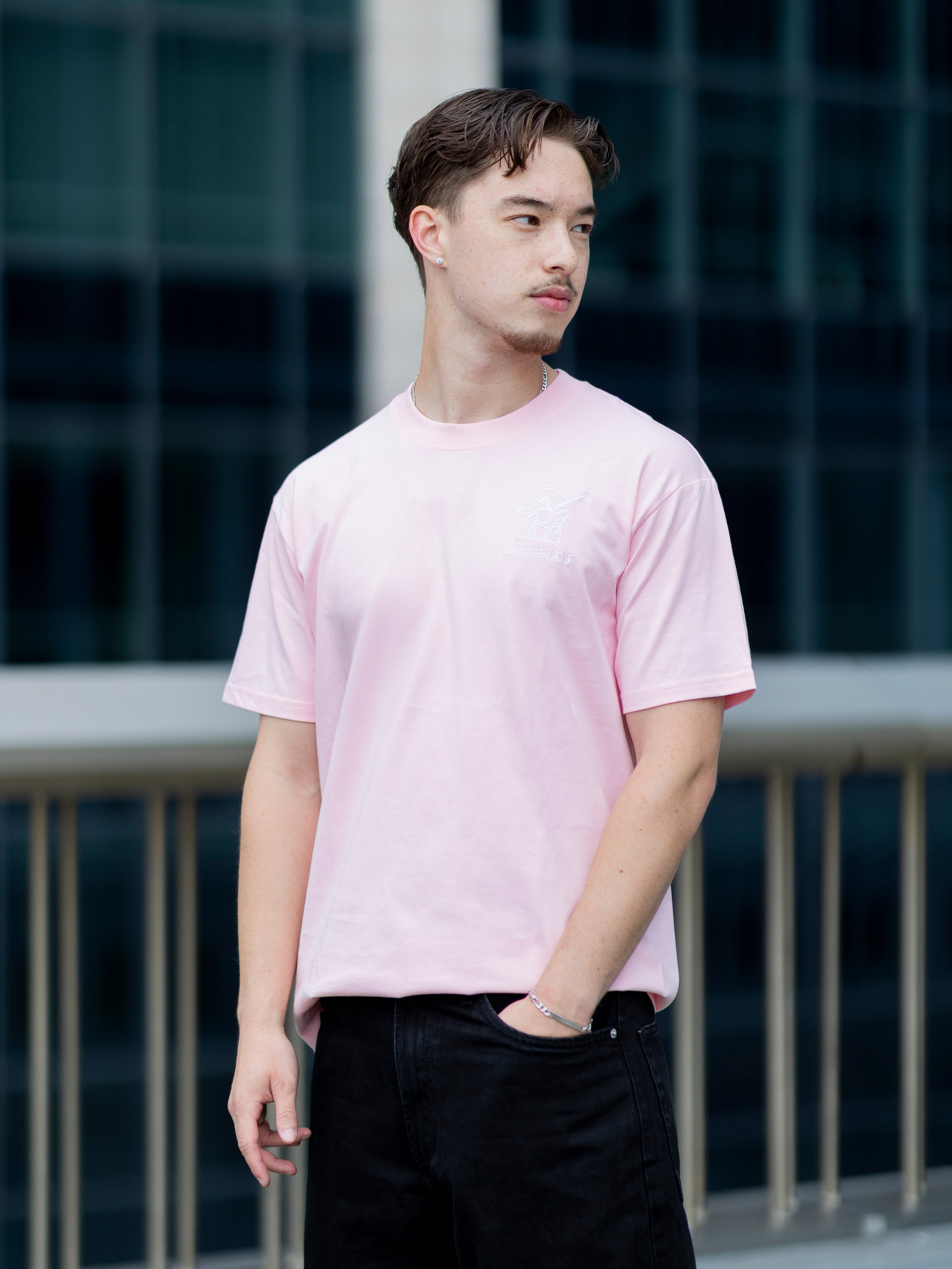 T-SHIRT PINK KNIGHT - LANCELOT