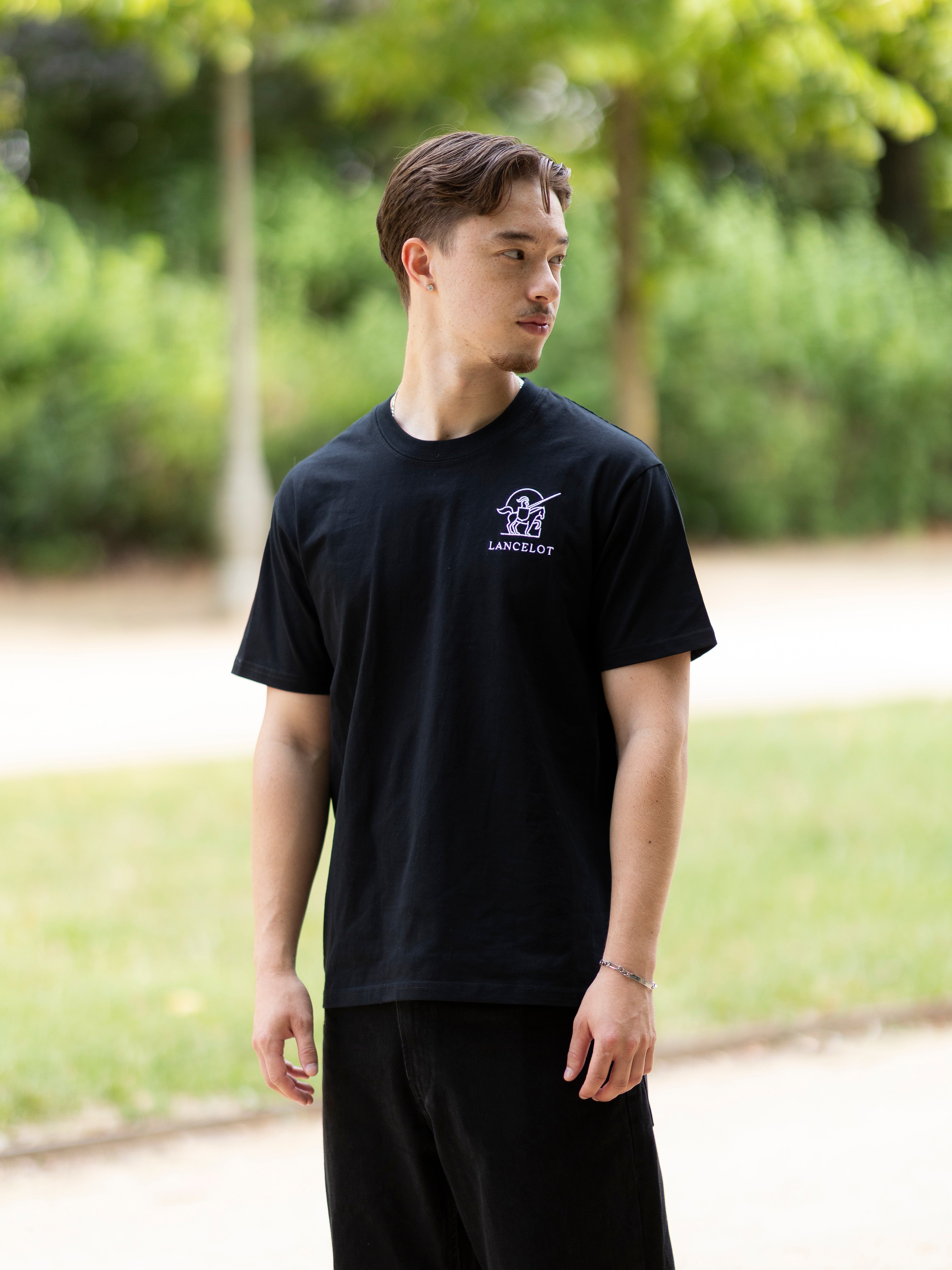 T-SHIRT BLACK KNIGHT - LANCELOT